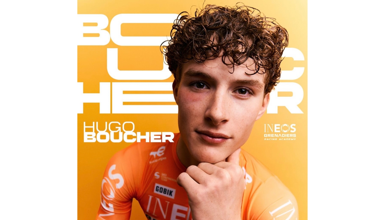 Hugo Boucher, sa nouvelle vie au côté des pros d’Ineos Grenadiers