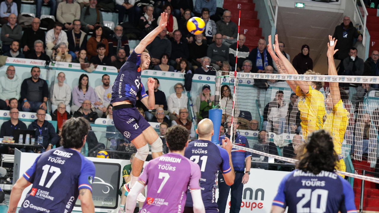 Isaac Heslinga optimiste avant le choc entre Tours et Trento en Ligue des champions