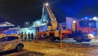 Un important incendie se déclare dans un centre commercial de Rennes : 50 pompiers mobilisés