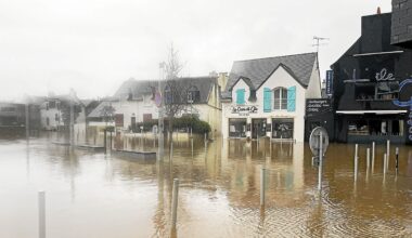DIRECT - Fortes pluies : Plougonvelin et Morgat sous l'eau, plus de trains entre Brest-Quimper jusqu'à vendredi, des cumuls impressionnants