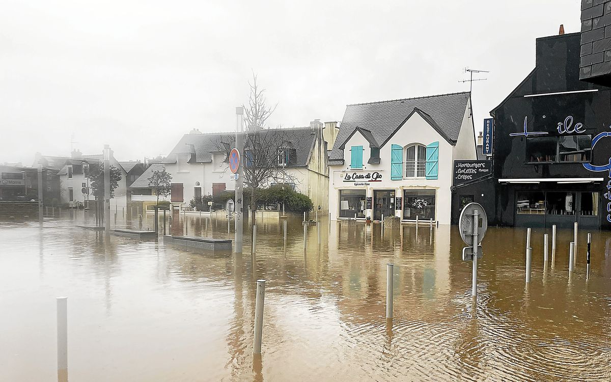 DIRECT - Fortes pluies : Plougonvelin et Morgat sous l'eau, plus de trains entre Brest-Quimper jusqu'à vendredi, des cumuls impressionnants