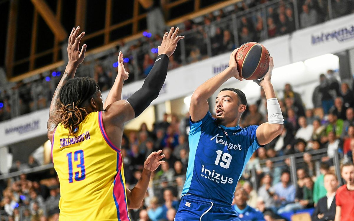 Élite 2 : à l’issue d’un match offensif, les Béliers de Kemper ont craqué dans le dernier quart contre Hyères-Toulon