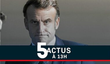Popularité de Macron, appartement effondré à Paris, accident mortel près de Rennes : le point à la mi-journée