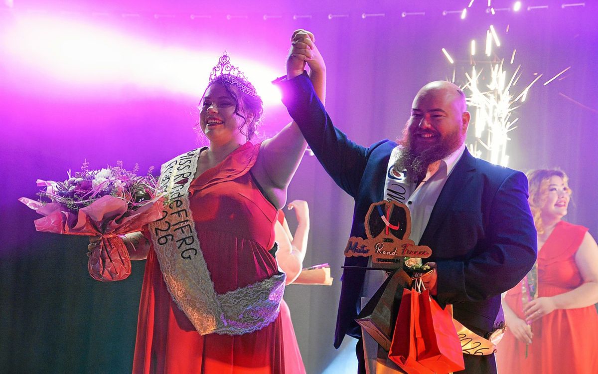 Miss ronde et Mister rond France 2026 sacrés à Plabennec