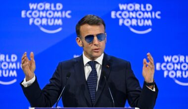 Les États-Unis veulent "affaiblir l’Europe", dénonce Emmanuel Macron depuis Davos