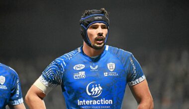 Encore une blessure au RC Vannes : Timothé Mezou « rechute au niveau du pied »