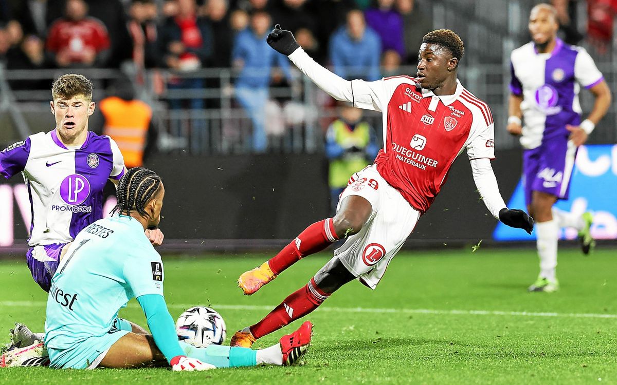 Défense de fer toulousaine, Ajorque frustré, le résumé de la défaite du Stade Brestois contre Toulouse
