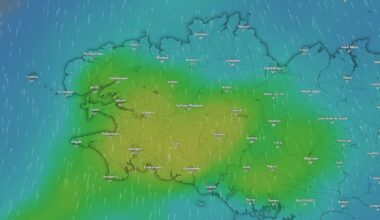 Des inondations redoutées avec l'arrivée de nouvelles pluies cette nuit dans le Finistère et le Morbihan, revivez notre direct