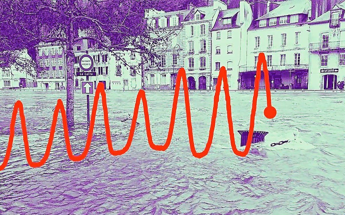 Inondations en Bretagne : Odet, Laïta, Oust… Suivez le niveau des cours d’eau en temps réel