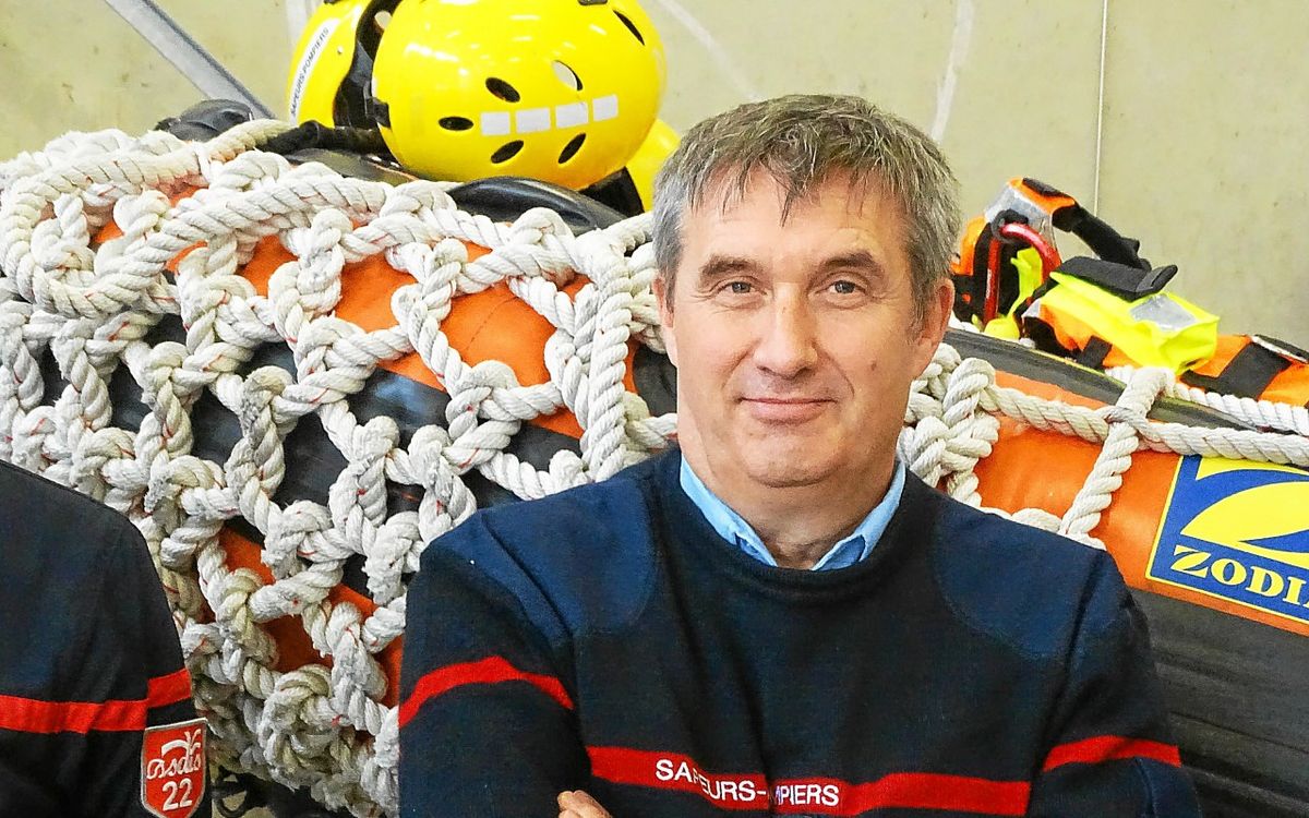 « C’est un beau challenge » : le colonel Moine, patron des pompiers des Côtes-d’Armor, va rejoindre le Sdis 35