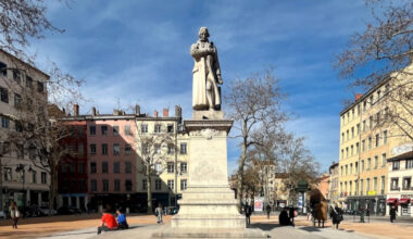 Pourquoi la statue Jacquard, grande figure de Lyon, va changer de visage