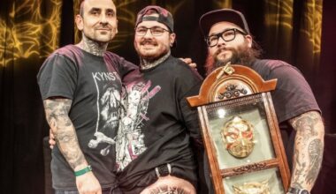 Un tatoueur lannionnais d’In Tenebris récompensé à Lille