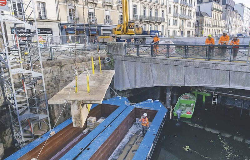 Déconstruction : Rennes s'apprête à redécouvrir son fleuve