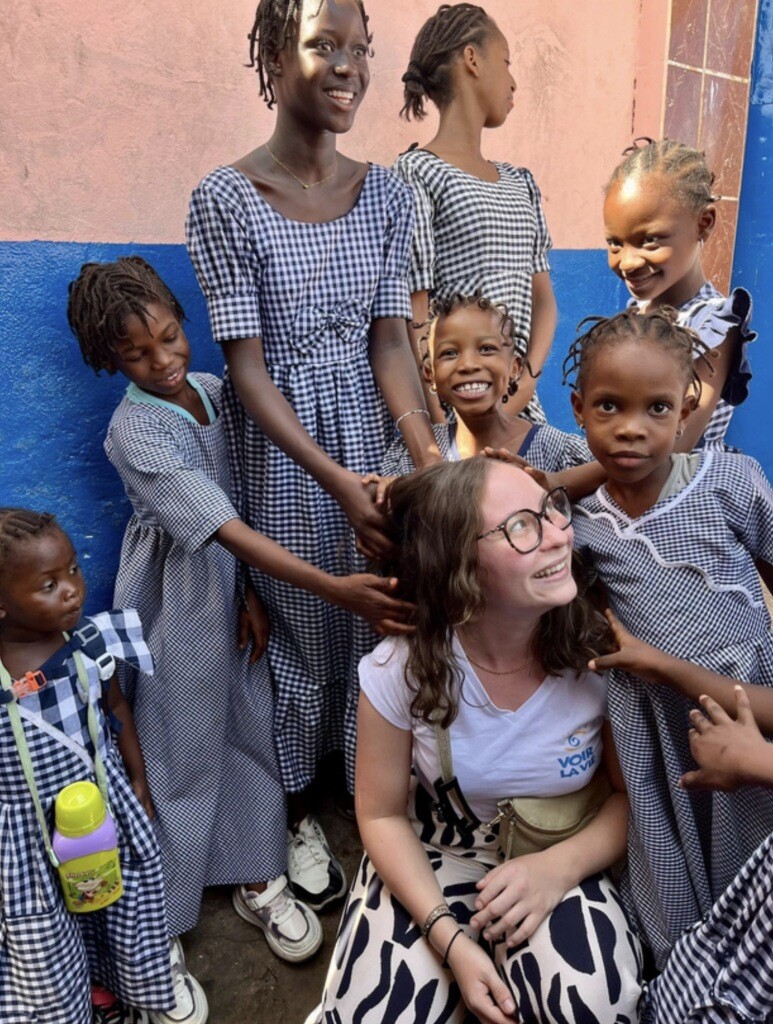 opticienne, Honorine est partie en Guinée pour améliorer l'accès à la santé visuelle