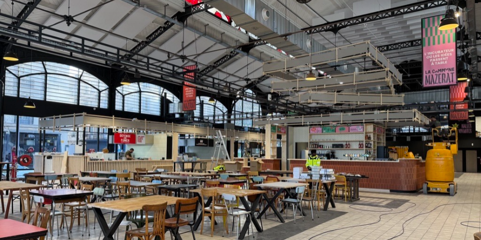 Saint-Étienne : les Halles Mazerat rouvrent leurs portes ! 