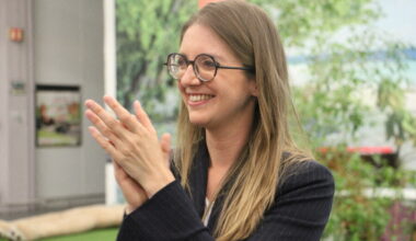 la ministre Aurore Bergé en visite au CHU de Nantes