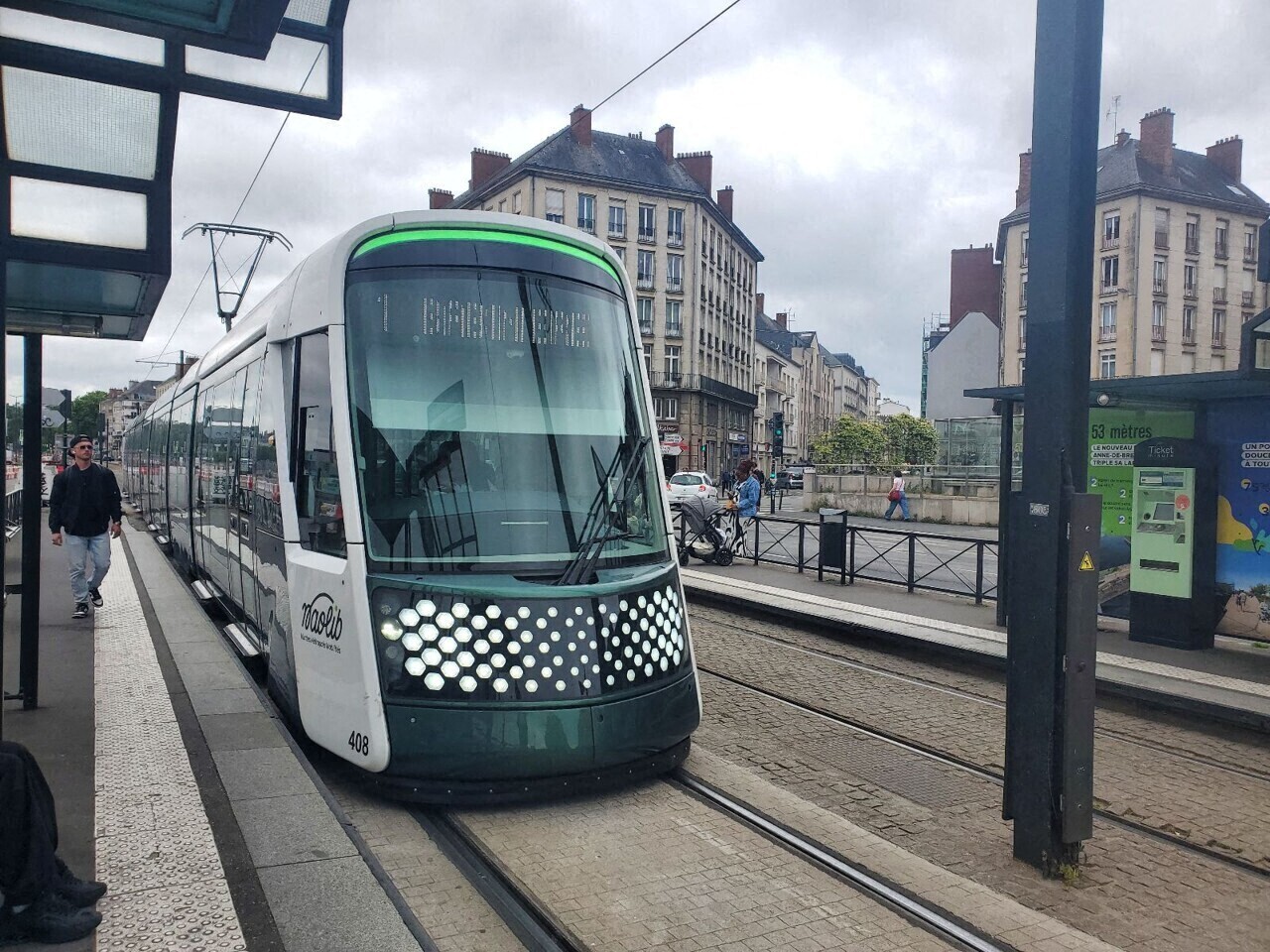la circulation des tramways a repris normalement