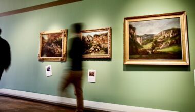 l’exposition Gustave Courbet se dévoile au musée de la Banque à Hyères