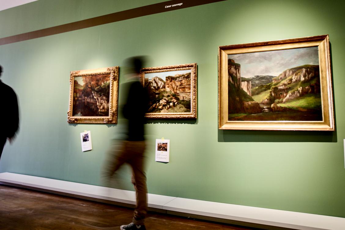 l’exposition Gustave Courbet se dévoile au musée de la Banque à Hyères
