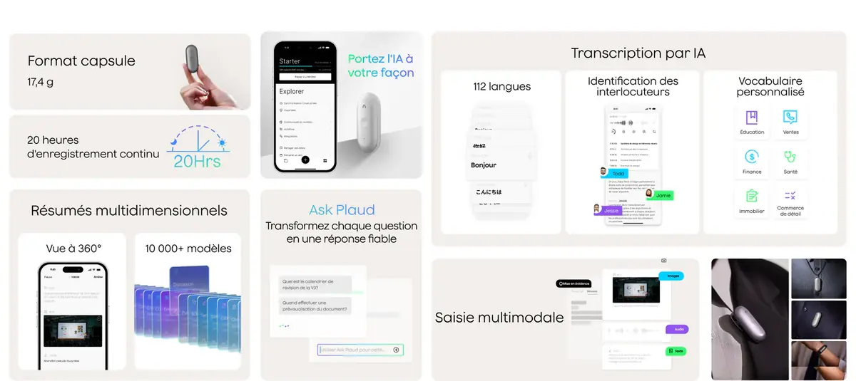 Révolutionner la prise de notes en réunion ? Plaud lance son nouvel enregistreur et une app desktop
