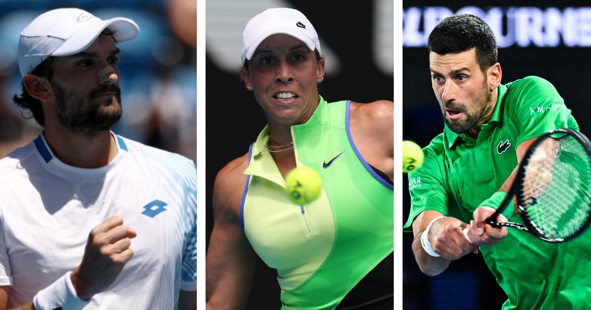 Vacherot, Keys, Djokovic… ce qu’il faut retenir de la nuit à Melbourne