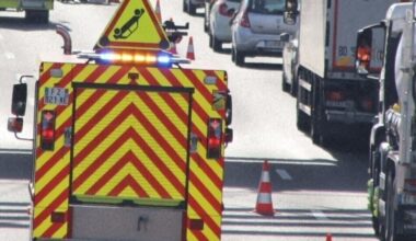 un bouchon monstre sur la RN356 entre Lille et Wasquehal après deux accidents