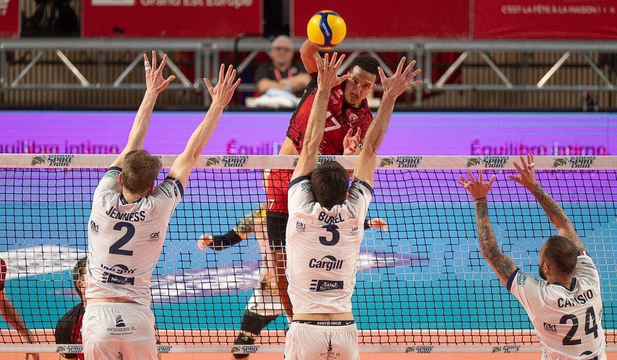 Jacob Pasteur a encore été un élément important dans la victoire chaumontaise, samedi 10 janvier, face à Sète. (Photo : D. Piot)
