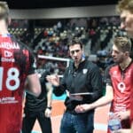 Pour sa première rencontre aux reines de l’équipe chaumontaise en championnat, Iban Perez obtient une victoire cruciale pour la suite de la saison du CVB 52, samedi 10 janvier, à Sète. (Photo : P. Merle)