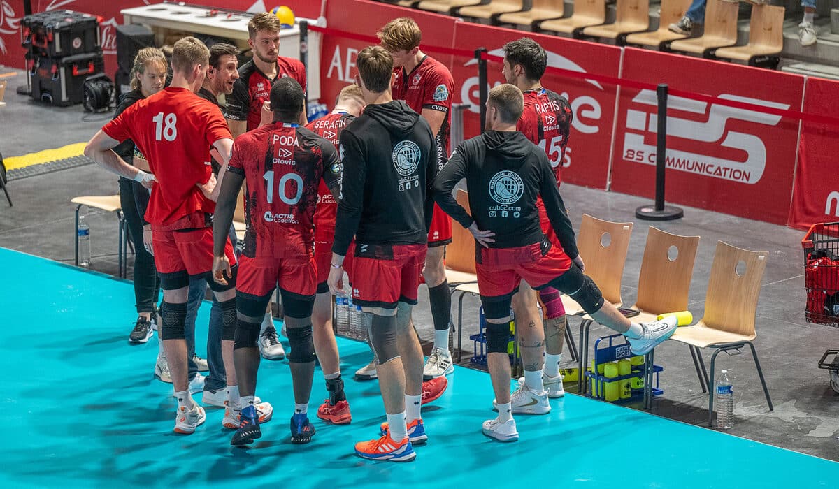 Le CVB 52 accueillera deux fois le Maccabi pour son huitième de finale de Challenge cup à Palestra, dans une enceinte plus sécurisée. (Photo : D. Piot)