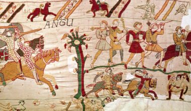 la tapisserie de Bayeux enflamme les experts