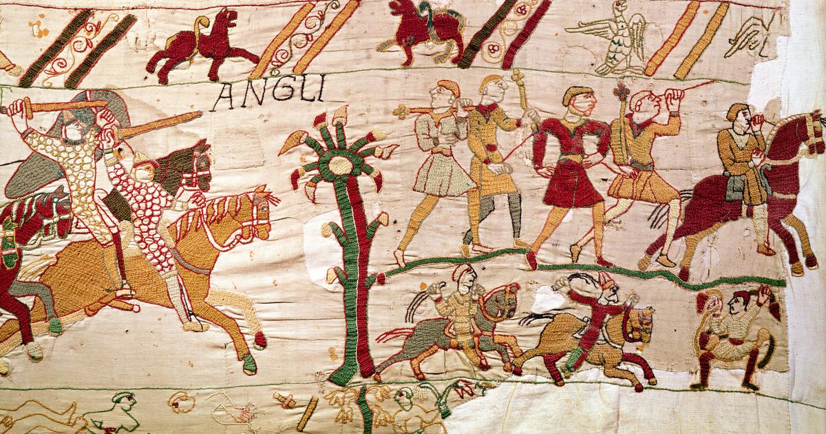 la tapisserie de Bayeux enflamme les experts