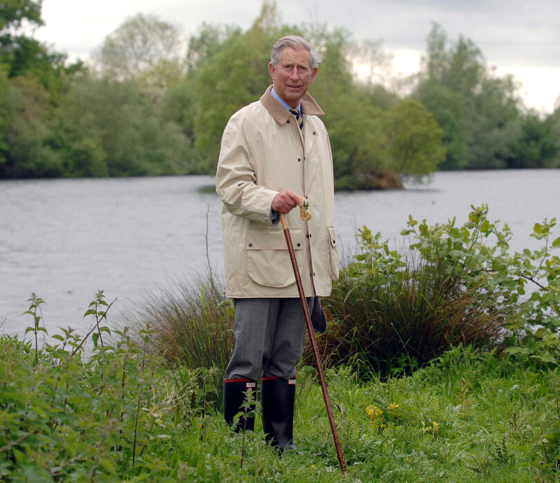 Le prince Charles, prince de Galles, dans le Wiltshire en 2017.