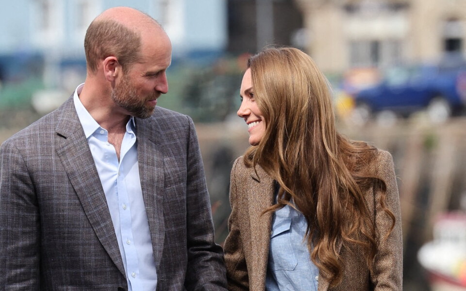 Kate et William en voyage en Écosse sur l'île de Mull.