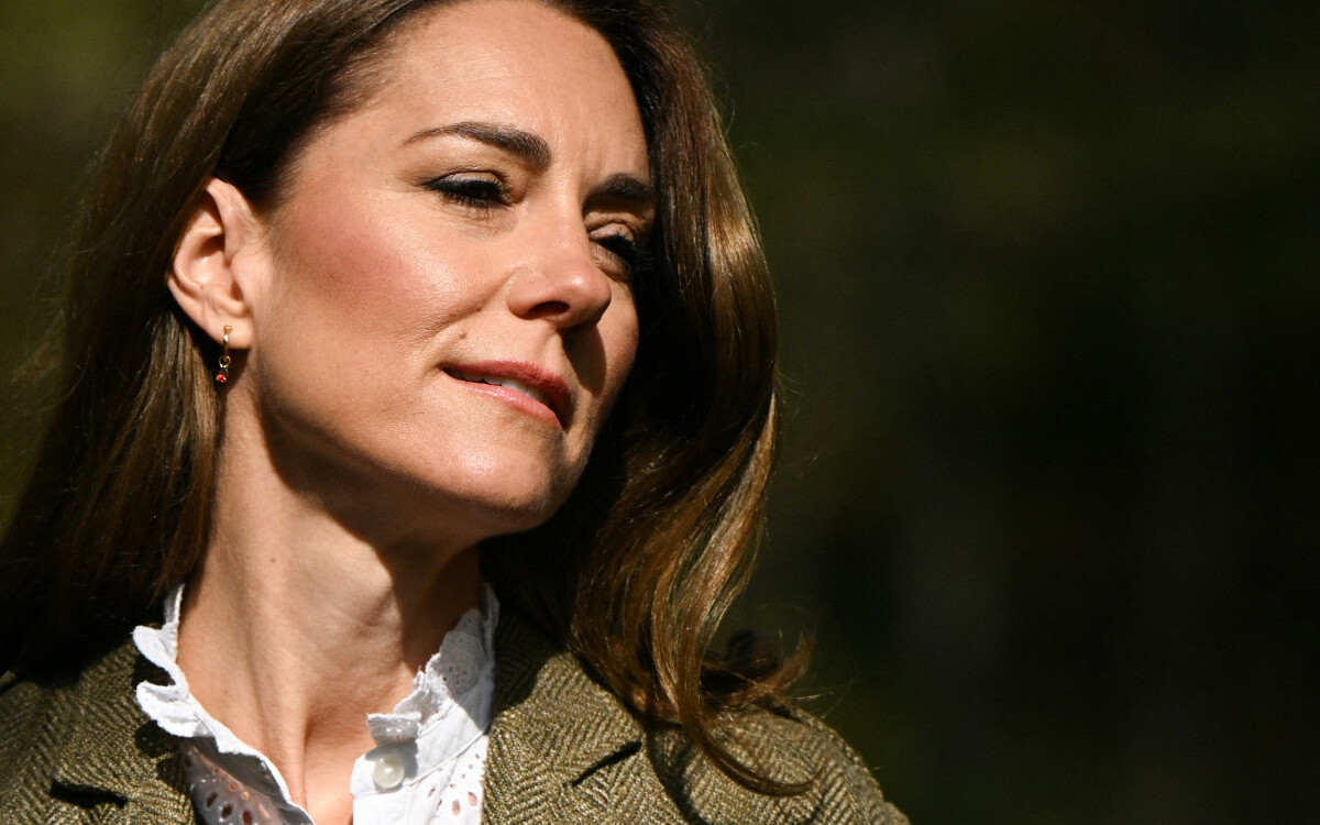 Kate en visite sur l'île de Mull le 30 avril 2025.