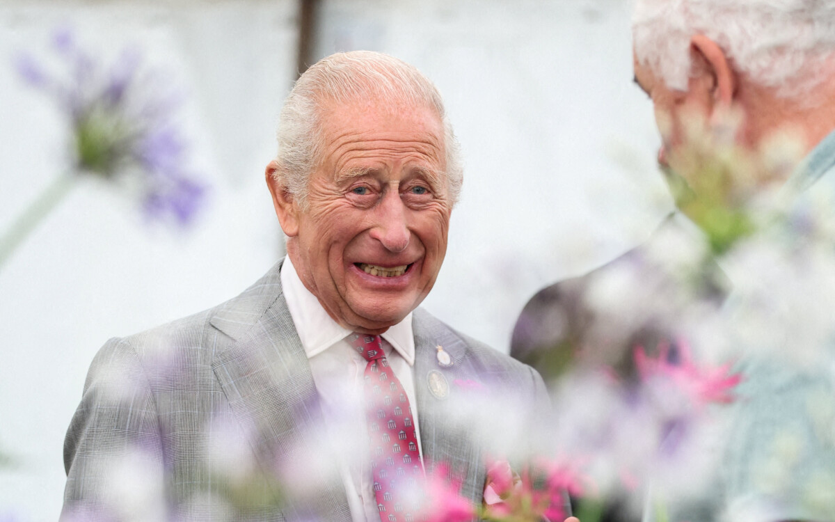 Le roi au Sandringham Flower Show, le 23 juillet 2025.