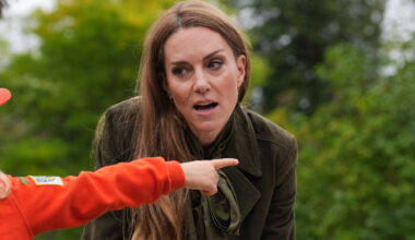 Kate, princesse de Galles, lors d'une rencontre avec les Scouts' Squirrels, le 18 septembre 2025.