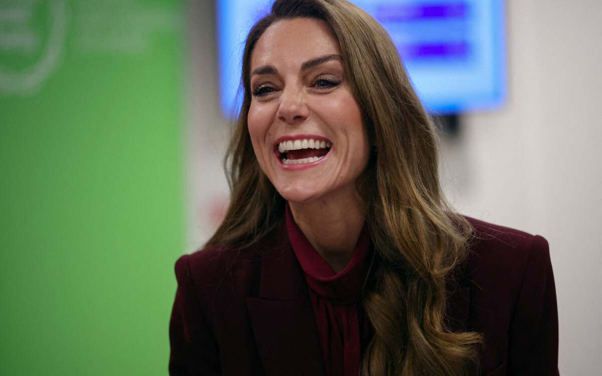 La princesse de Galles visite l'hôpital de Charing Cross à Londres, le 8 janvier 2026.