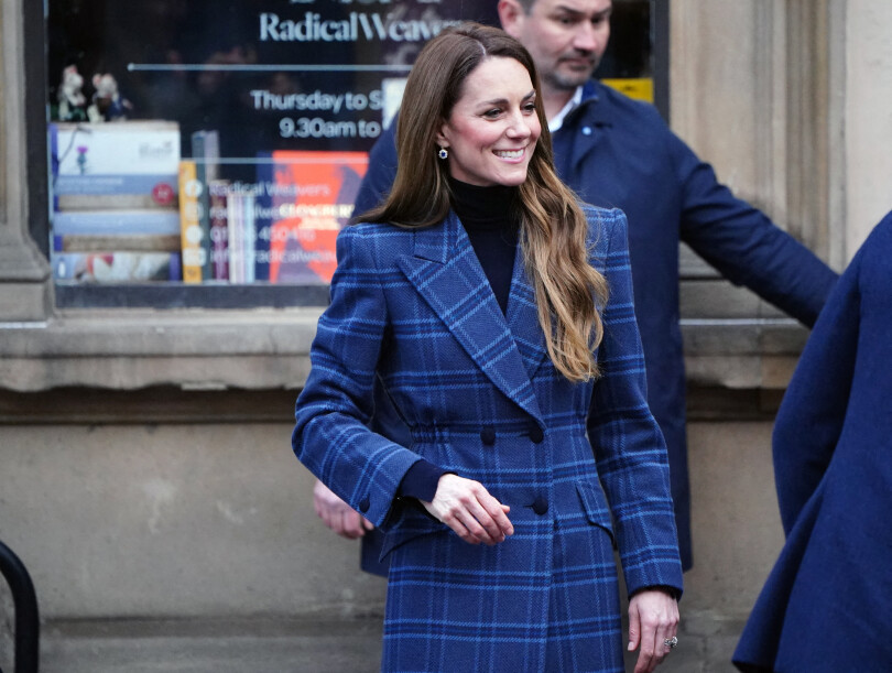 La princesse Kate en visite en Écosse, le 20 janvier 2026.