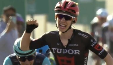 AlUla Tour: le Suisse Yannis Voisard (Tudor) s'offre la 3e étape et endosse le maillot de leader