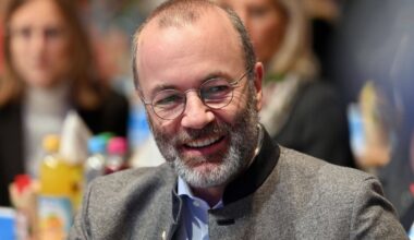 Manfred Weber, le chef du Parti populaire européen, le 13 décembre 2025.