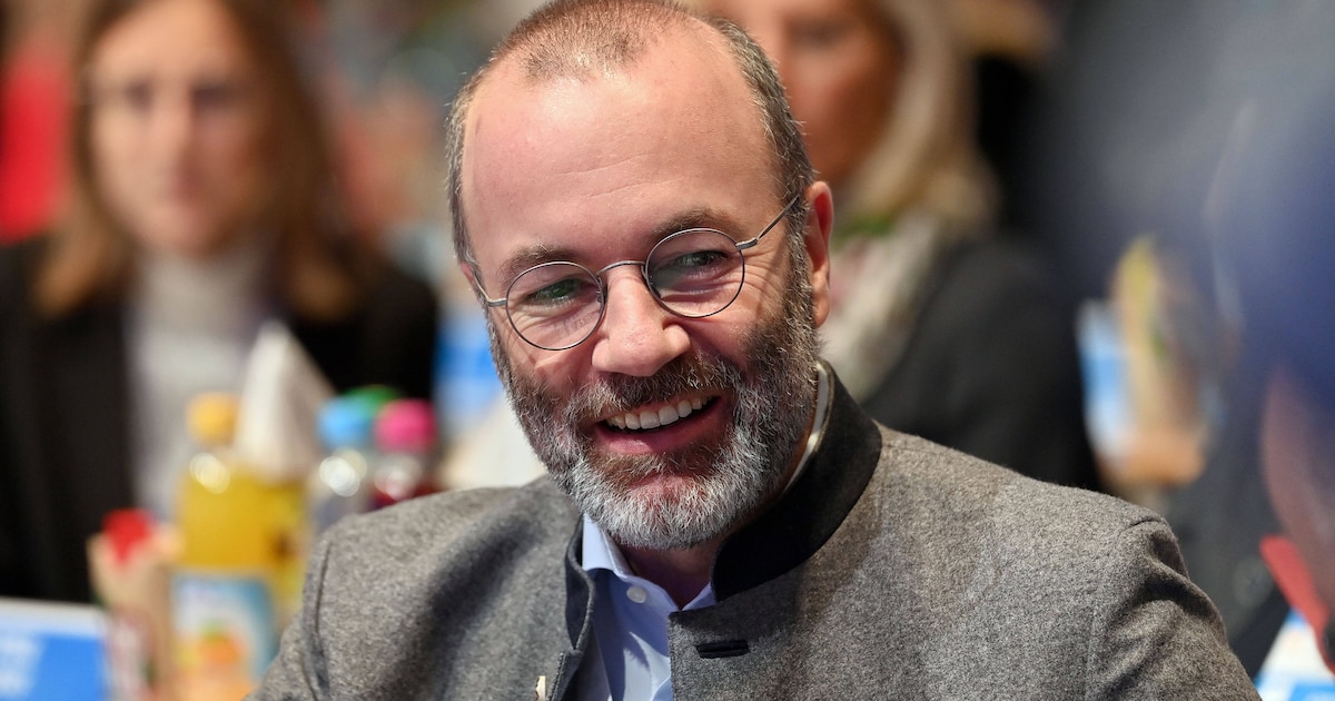 Manfred Weber, le chef du Parti populaire européen, le 13 décembre 2025.