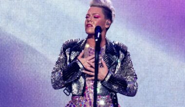 "Cette année a été éprouvante pour nous tous" : la chanteuse P!nk a commencé 2026 à l'hôpital, en marge d'une lourde opération (photo)