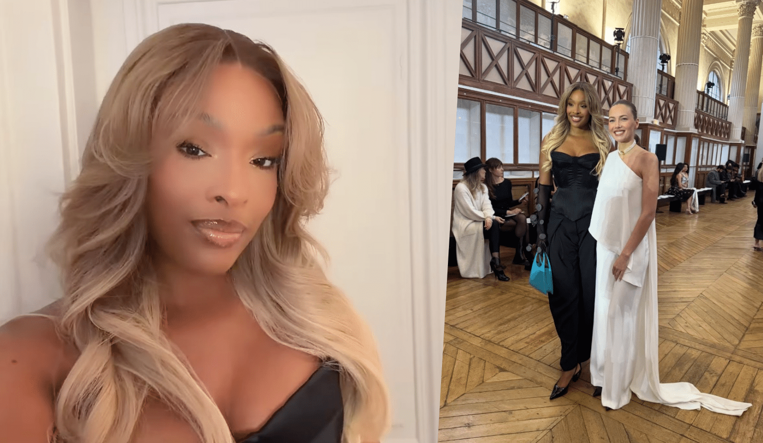 Angélique Angarni-Filopon transformée à la Fashion Week : des cheveux plus longs que jamais