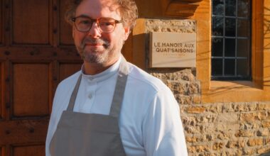 Arnaud Donckele nommé directeur culinaire du Manoir aux Quat’Saisons (Oxford, Royaume-Uni)