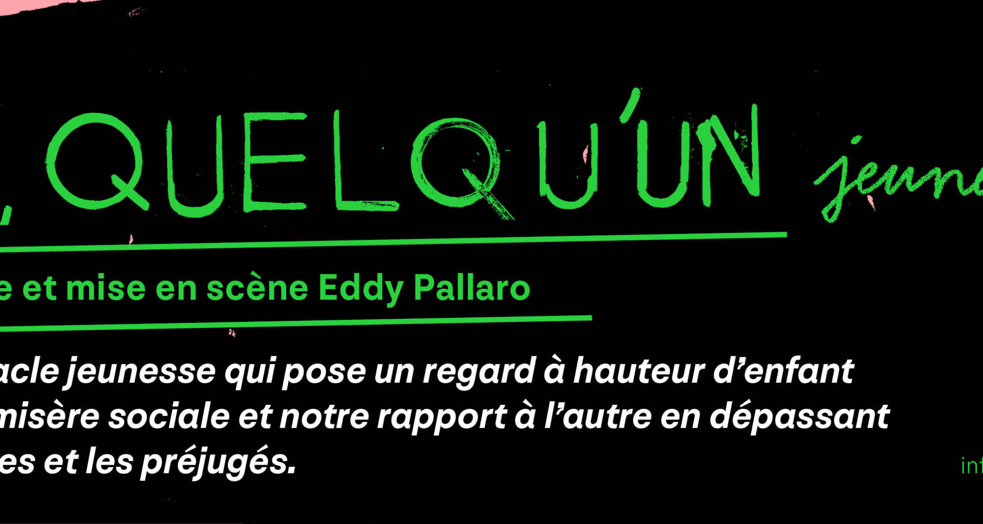 Théâtre de la Manufacture Nancy : Là, quelqu'un