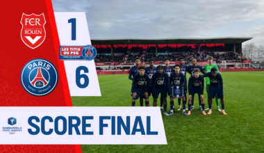 🏆[News-Formation] 32F-Gambardella : Les U18 du PSG victorieux à Rouen (1-6)
