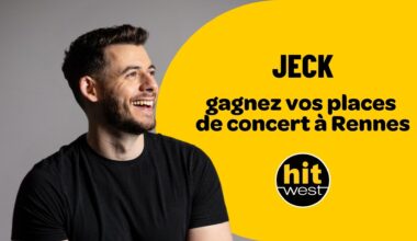 Gagnez vos places pour le concert de Jeck à Rennes !