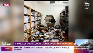 Braquage spectaculaire d'une banque en Allemagne