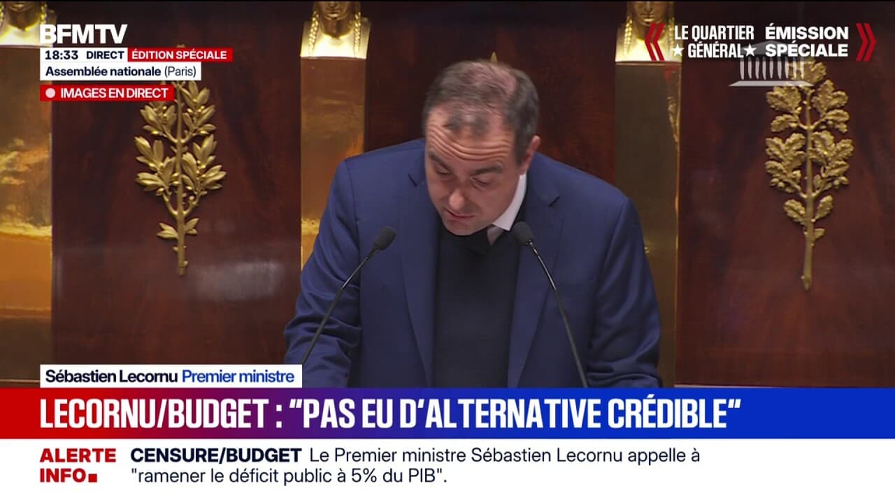 "Il n'y a pas eu pendant ces 350 heures de débat parlementaire d'alternative crédible", estime Sébastien Lecornu