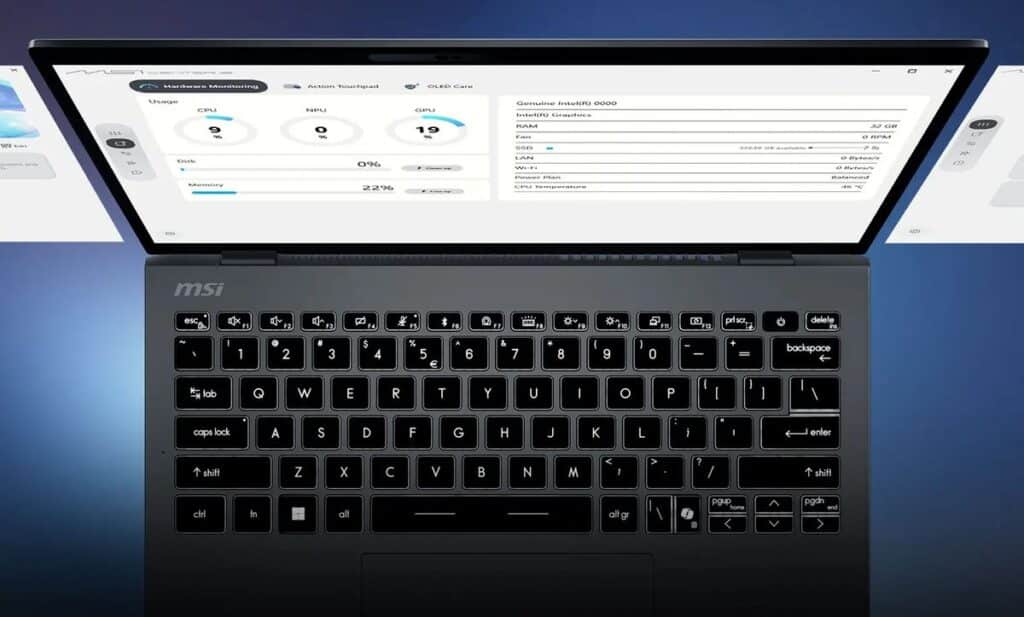 CES 2026 MSI Prestige 13 AI+ A3MG